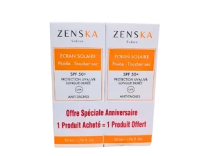 Zenska Ecran Solaire Fluide spf50+ 2*50ml Pack